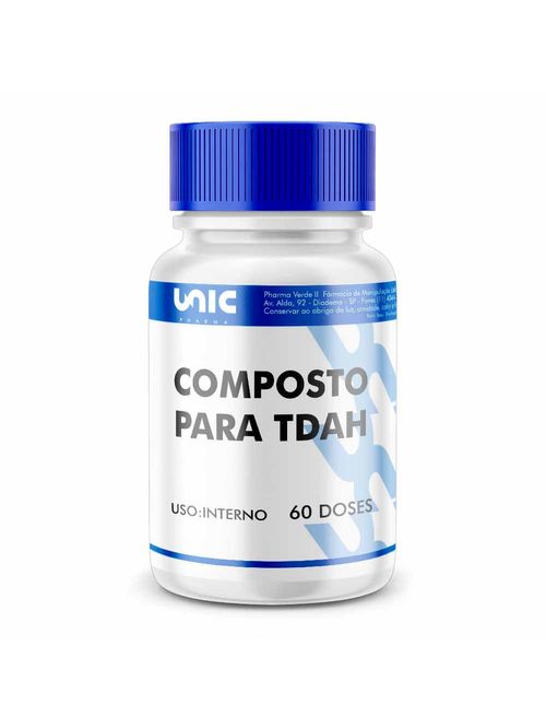 Composto para TDAH 60 Doses