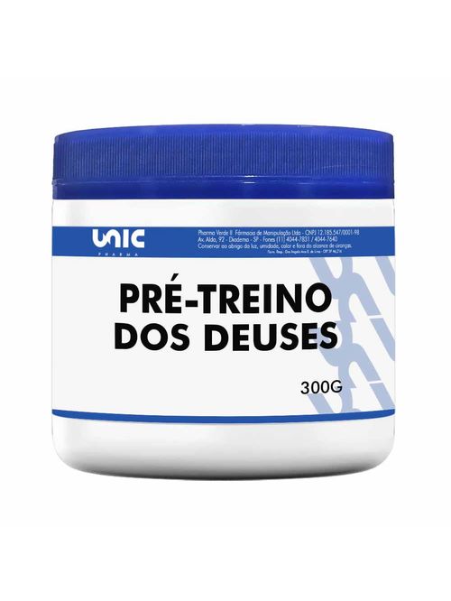 Pré Treino Dos Deuses 300g Abacaxi Unicpharma