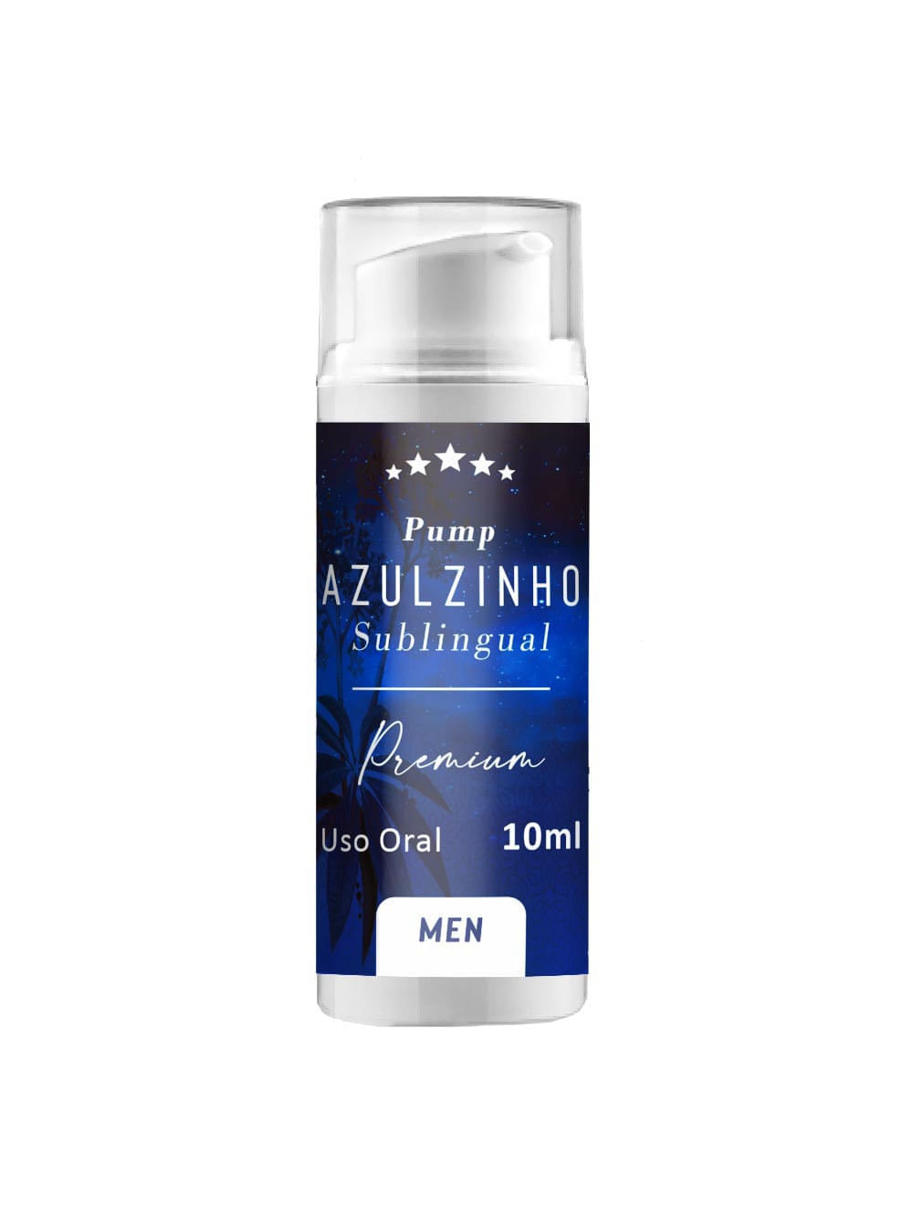 Encontraproduto.com.br - Azulzinho Sublingual  Pump 10ml Uva