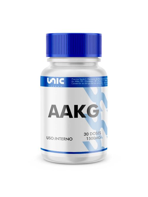Aakg (Arginina Alfa Cetoglutarato) 1500Mg - 30 Doses