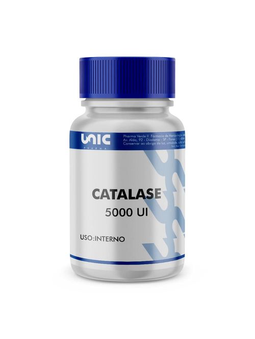 Catalase 5000 Ui - 60 Cápsulas