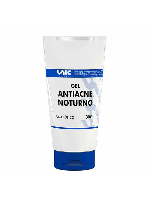 Gel Noturno Para Tratamento Da Acne 30G