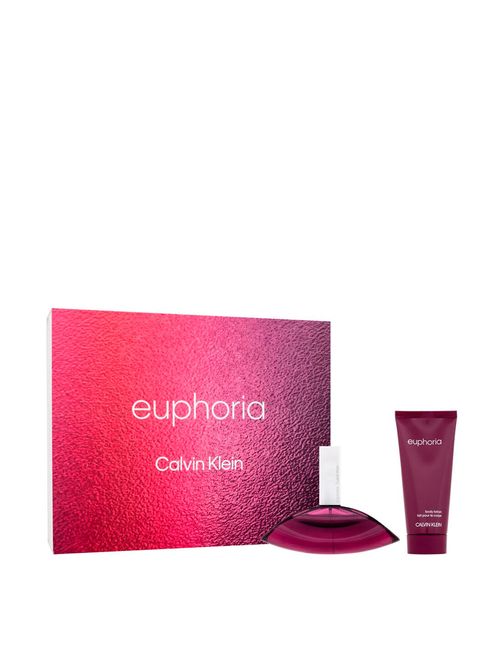 Kit Perfume Calvin Klein Euphoria Feminino Eau de Parfum 100ml + Body Lotion 100ml