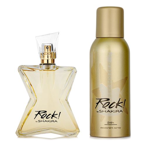 Kit Shakira Rock Eau de Toilette Feminino 80ml + Desodorante