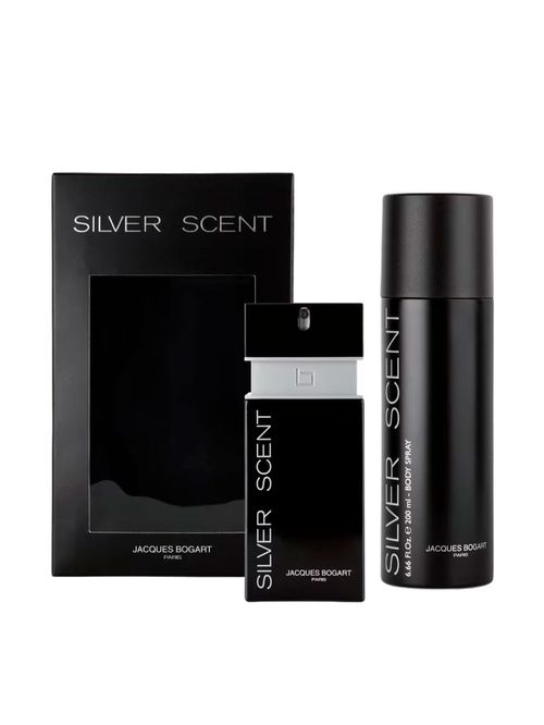 Kit Jacques Bogart Silver Scent Masculino - Eau de Toilette 100ml + Body Spray 200ml
