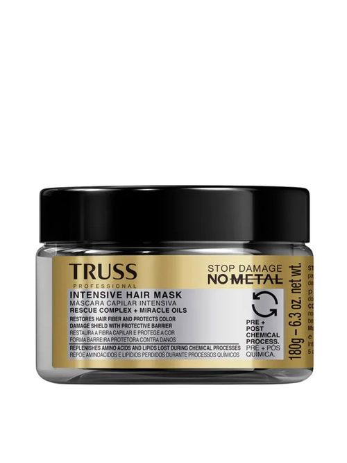 Truss Professional Stop Damage no Metal - Máscara Capilar 180g