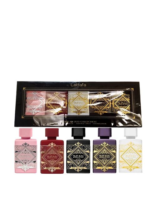 Kit Perfume Unissex Lattafa Mini Badee Al Oud Collection Edp 5x5ml