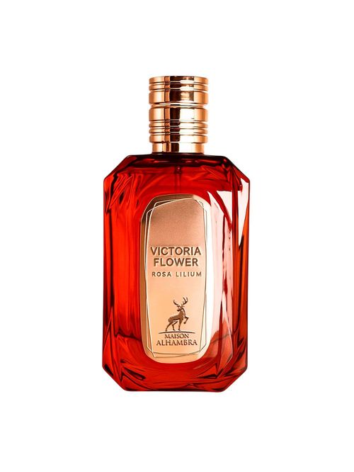 Perfume Feminino Maison Alhambra Victoria Flower Rosa Lilium Eau de Parfum Floral Spray