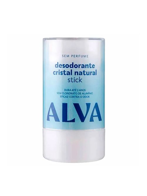 Desodorante Antitranspirante Cristal Stick Vegano 120g Alva Personal Care