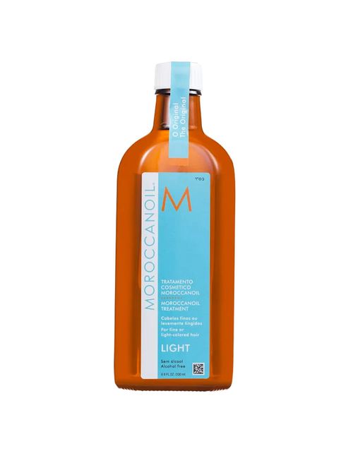 Óleo Capilar Moroccanoil Treatment Light Cabelos Finos e Loiros 200ml