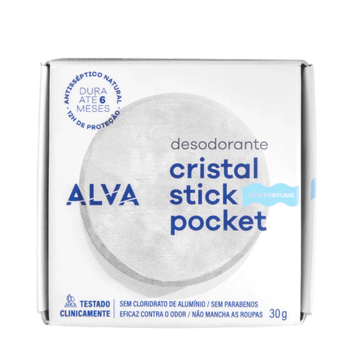 Desodorante Stick Vegano 30g Alva Personal Care Pocket - Desodorante Stick Vegano 30g
