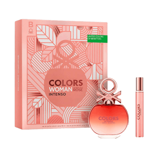 Kit United Colors Woman Intenso EDP Feminino 80ml + 10ml Benetton