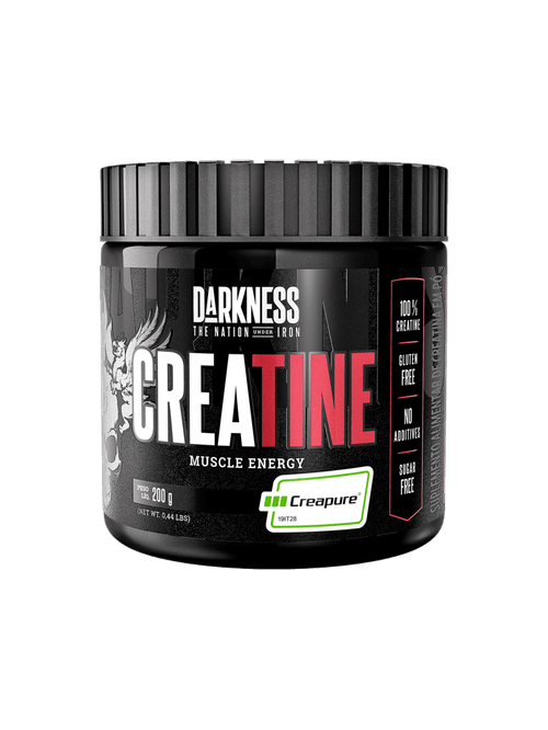 Creatina Creapure 200g Pó Mono-hidratada Pura Darkness