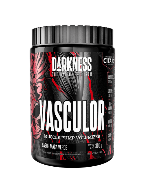 Pré-Treino Vasculor Maçã Verde 300g Darkness