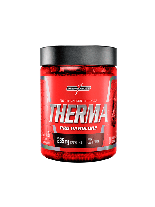 Therma Pro Hardcore 60 Caps Cafeína 285mg Integralmedica
