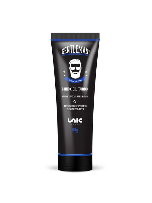 Gentleman Minoxidil Turbinado 60g - Fórmula Exclusiva