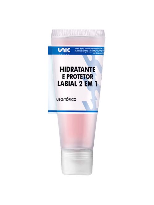 2 Em 1 Protetor E Hidratante Labial - 15Gr