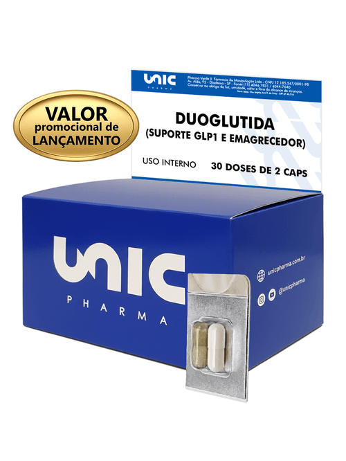 Duoglutida 30 Doses 60 Cápsulas - Unicpharma