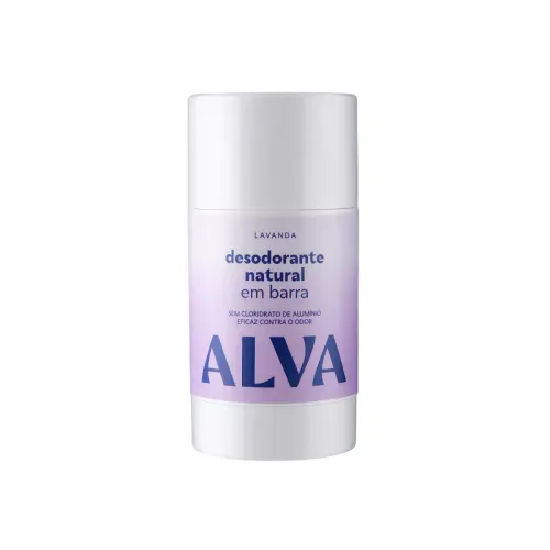 Desodorante em Barra Natural Lavanda Vegano 55g Alva Personal Care