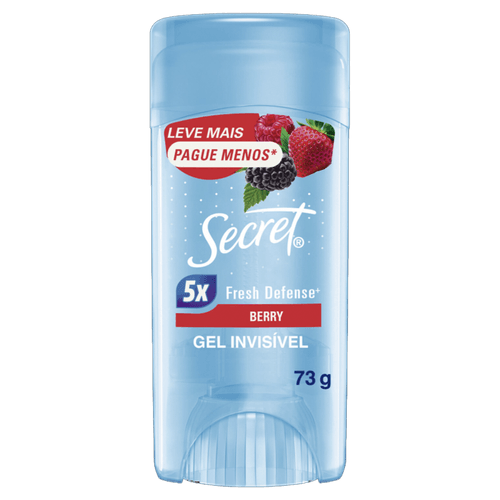 Desodorante Antitranspirante Gel Secret Berry 73g
