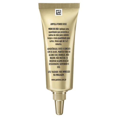 Ampola de Tratamento Capilar Pantene Pro-Shot Reconstrução 15ml 3 Unidades