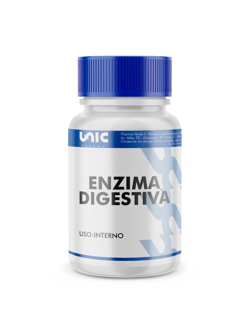 Complexo De Enzima Digestiva 60 Cápsulas