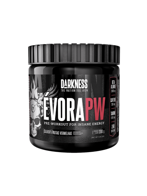 Pré-Treino Évora PW Frutas Vermelhas 300g Darkness