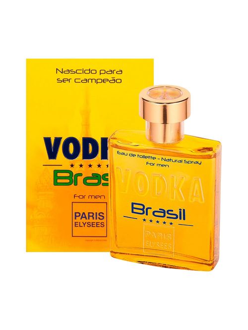 Vodka Brasil De Paris Elysees Eau De Toilette Masculino 100 ml
