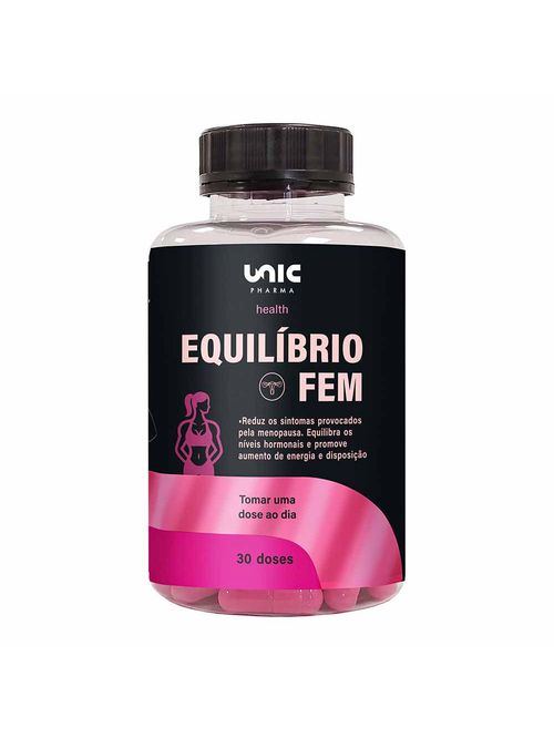 Equilíbrio Fem 30 Doses 120 Cápsulas - Unicpharma
