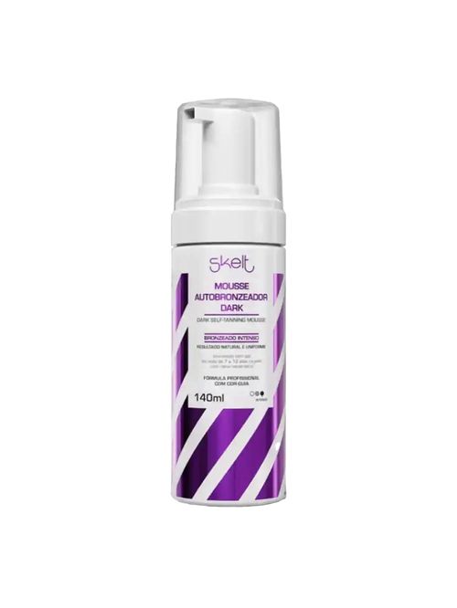 Autobronzeador Skelt Dark Mousse Red Carpet Glow 140ml Bronzeado Intenso e Natural