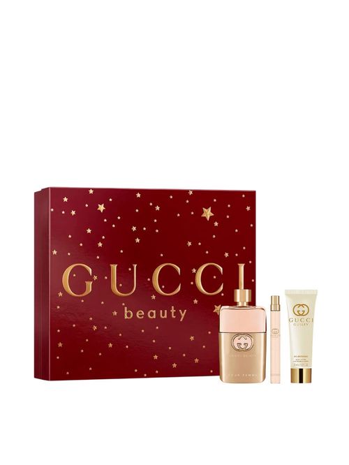 Kit Perfume Feminino Gucci Guilty EDP 90ml + 10ml + Body Lotion 50ml