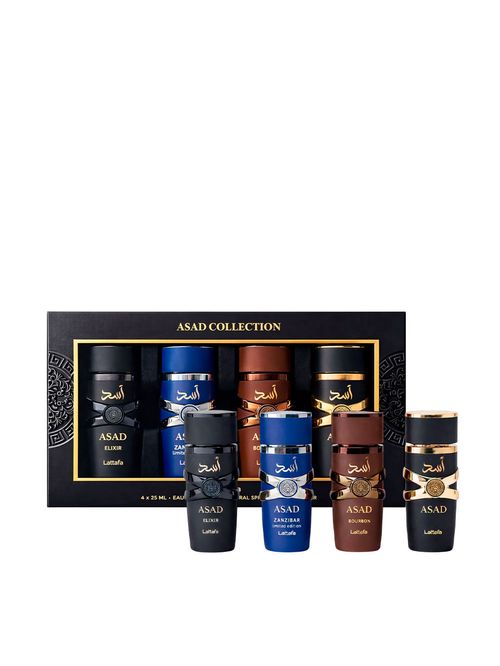 Kit Perfume Masculino Lattafa Asad Collection Eau de Parfum 4x25ml