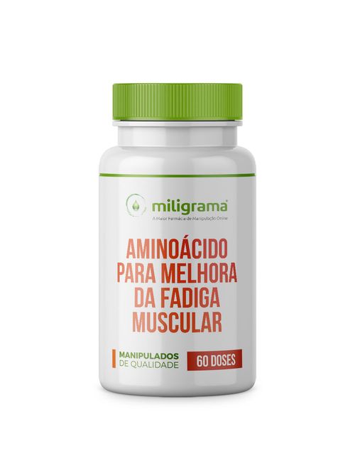 Suplemento Alimentar Leucina 300mg 60 Doses Miligrama