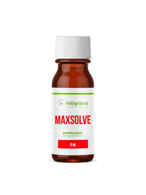 Coenzima Q10 MaxSolve Gotas 6ml Nanoemulsão Miligrama