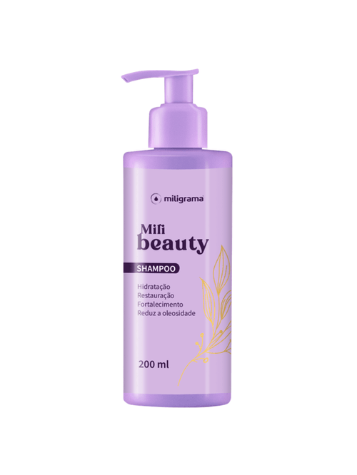 Shampoo Anticaspa e Oleosidade Mili Beauty 200ml Miligrama