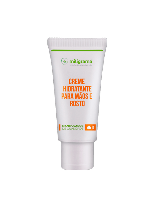 Creme Hidratante Mãos e Rosto Toque Seco 45g Miligrama