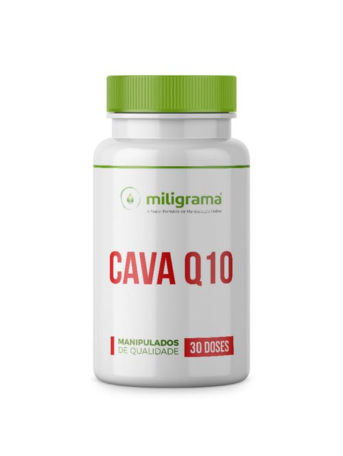 Cava Q10 50mg 30 Cápsulas - Miligrama