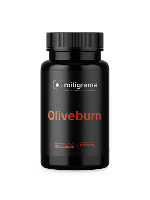 Oliveburn Extrato de Oliveira Orgânica 50mg Cápsulas Vegetais 30 cápsulas Miligrama