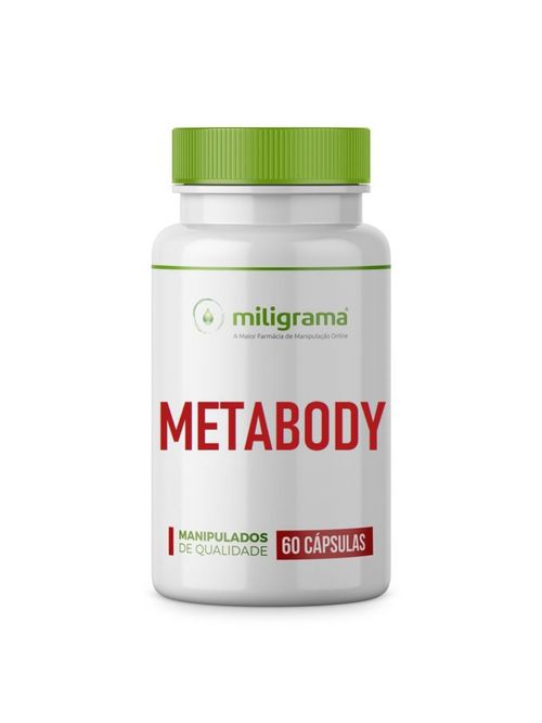 Metabody 500mg 60 Cápsulas - Miligrama