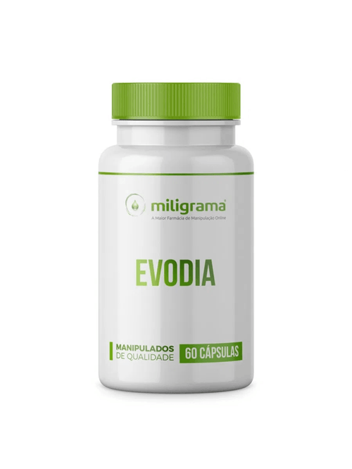 Suplemento Evodia Extrato Seco 30mg 60 Cápsulas Miligrama