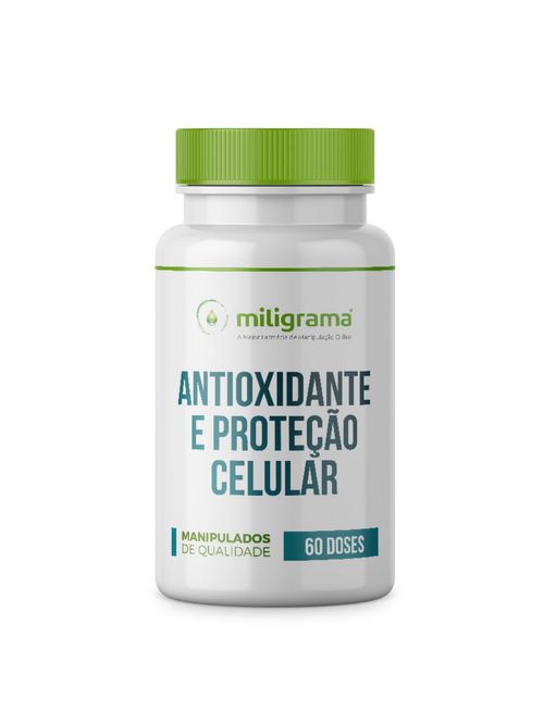 Suplemento Antioxidante Coenzima Q10 Ácido Alfa Lipóico Cúrcuma 60 Doses Miligrama