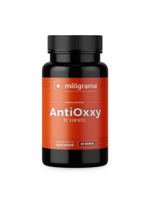 Protetor Solar Oral AntiOxxy 60 Doses Cápsulas Miligrama Antioxidante Antienvelhecimento