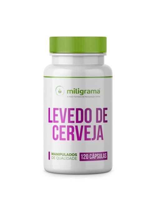 Levedo de Cerveja 500mg 120 Cápsulas - Miligrama