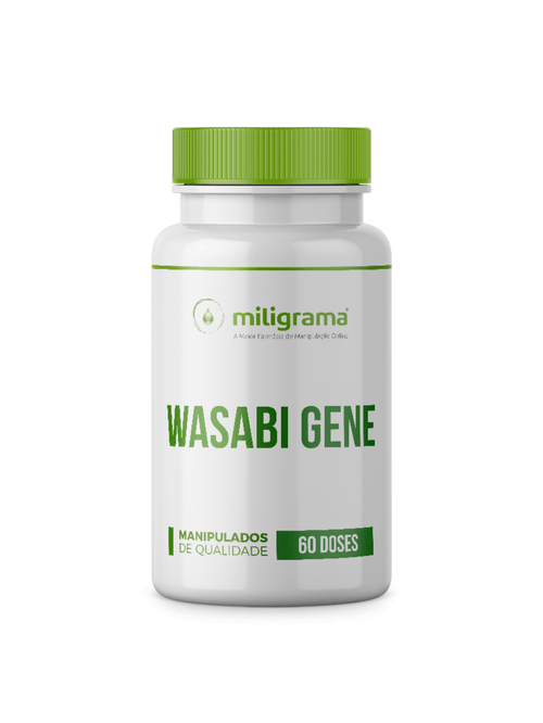 Wasabi Gene 100mg 60 Doses Cápsulas - Miligrama