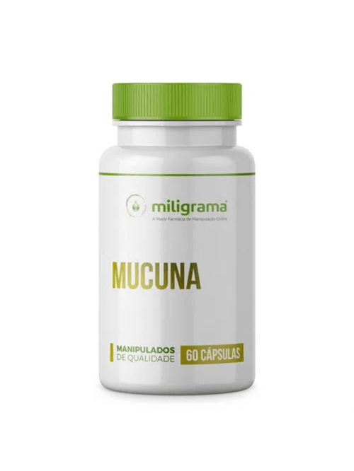 Mucuna 400mg 60 Cápsulas - Miligrama