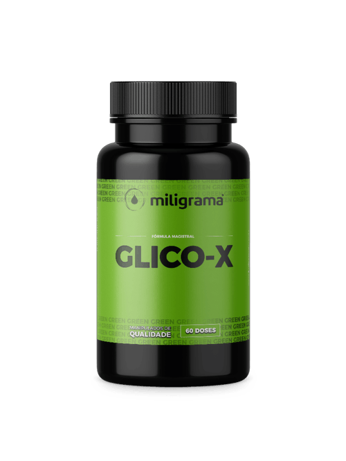 Suplemento Glico-X 60 Doses Controle Glicemia e Apetite Miligrama