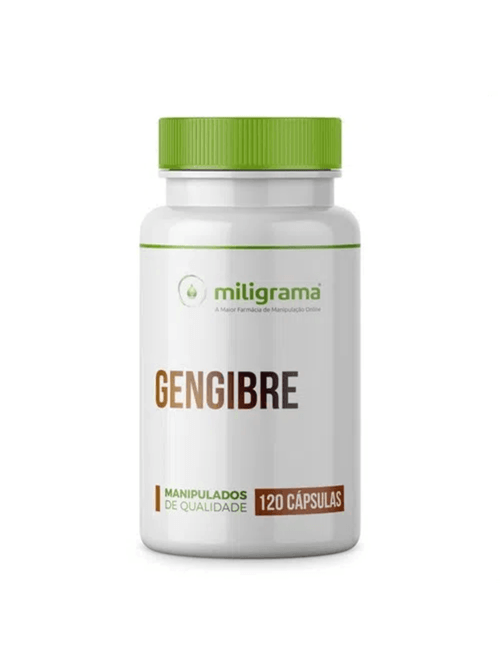 Gengibre 400mg 120 Cápsulas - Miligrama