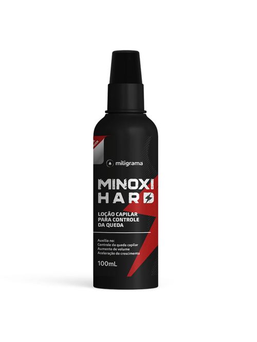 Loção Capilar Antiqueda MinoxiHard Crescimento e Volume 100ml Miligrama