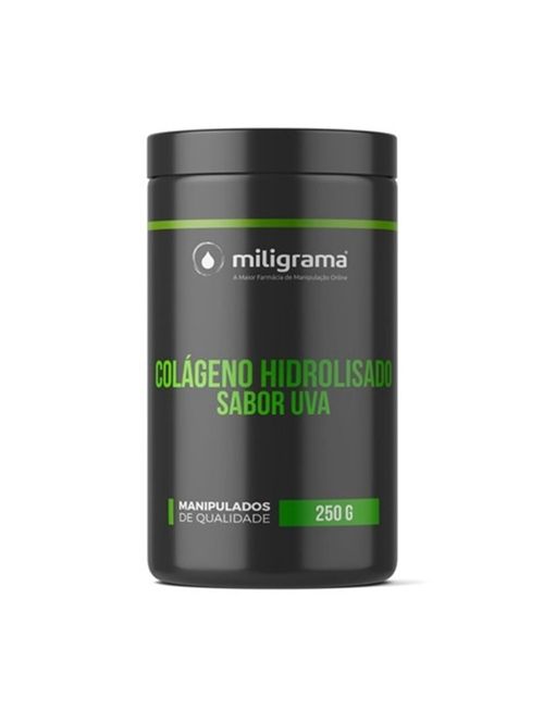 Colágeno Hidrolisado em Pó Sabor Uva 250g Miligrama