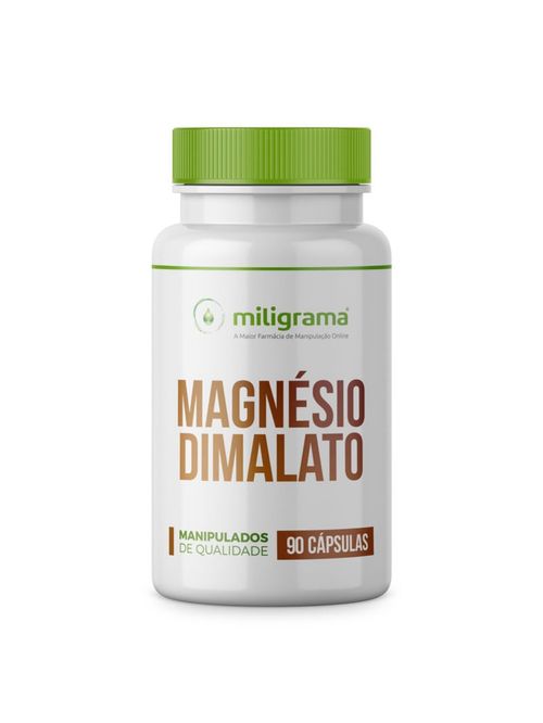 Magnésio Dimalato 300mg 90 Cápsulas - Miligrama